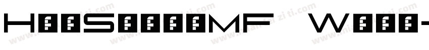 HayStackMF Wide字体转换